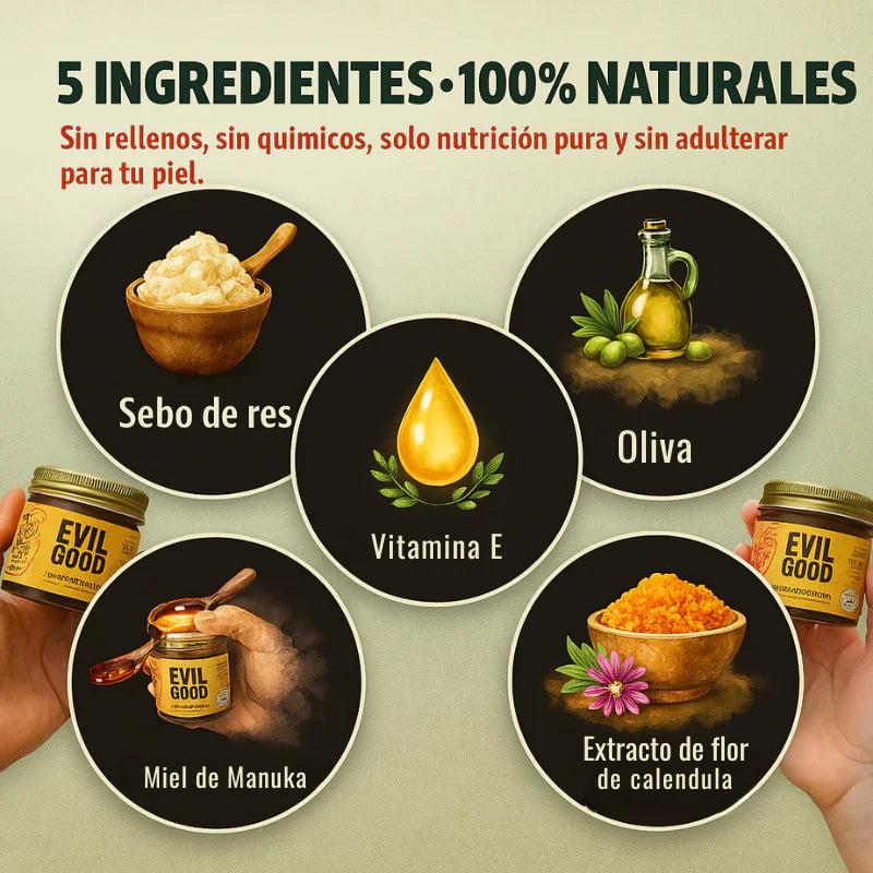 Sebo de Res Evil Goods-El Secreto Natural de la Piel Radiante